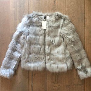 H&M Faux Fur Jacket